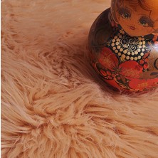 Tappeto Soft Peluş Kuzu Postu Camel