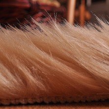 Tappeto Soft Peluş Kuzu Postu Camel