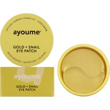 Ayoume Altın Salyangoz Göz Maskesi - Gold Snail Eye Patch 1.4g x 60 Adet