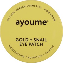 Ayoume Altın Salyangoz Göz Maskesi - Gold Snail Eye Patch 1.4g x 60 Adet