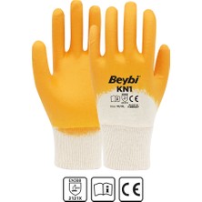 Beybi Nitril Eldiven Sarı 9 No Kn1 12'li