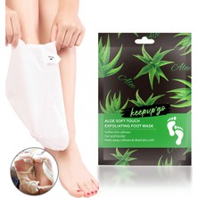 Keepupgo Aloe Soft Ayak Soyucu Çorap Ölü Derileri Soyan Soyulabilen Çorabı Peeling Maskesi