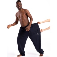 Tampap Büyük Beden Erkek Eşofman Altı Cepli Fermuarlı Blr-08