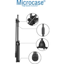 Microcase Telefon Başlık Tutuculu Ürün Çekim Tripodu Bluetooth Kumandalı - AL2681