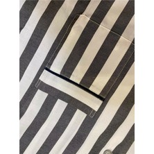 Swati 4008 Gaffur Çizgili Erkek Pijama Takımı Poplin