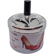 Cool Bas-Çevir Metal Hazneli Küllük Gen 9cm
