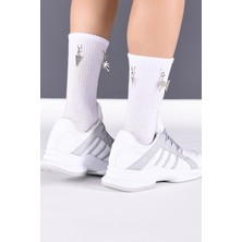 Ripeness Socks Silver Palawan Gümüş Küpeli Tenis Çorabı