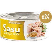 Sasu Hardal Soslu Ton Balığı 24X160G Iri Parça