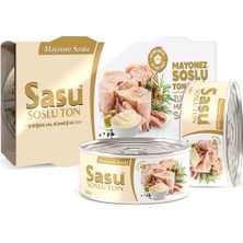 Sasu Mayonez Soslu Ton Balığı 24X160G Iri Parça