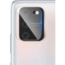 Canpay Samsung Galaxy A81 Kamera Lens Koruyucu 0.2mm Ince Yüksek Kalite Nano Cam