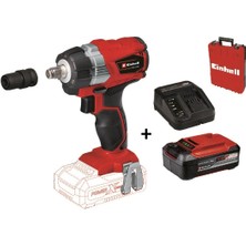 Einhell Te-Cw 18 Li Bl  Akülü Şarjlı Somun Sıkma Kömürsüz + 5.2 Ah Plus Starter Kit + Çanta