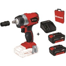 Einhell Te-Cw 18 Li Bl  Akülü Şarjlı Somun Sıkma Kömürsüz + 2*4.0 Ah Starter Kit + Çanta