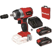 Einhell Te-Cw 18 Li Bl  Akülü Şarjlı Somun Sıkma Kömürsüz + 2*2.5 Ah Starter Kit + Çanta