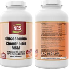 Ncs Glucosamine Chondroitin Msm Type Iı Collagen Turmeric 300 Tablet & Vitamin D3 + K2 Damla 20 ml