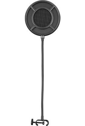 Thronmax P1 Proof-Pop Fılter Siyah 360° Ayarlı Pop Filtreli Metal Mesh Mikrofon Filtresi
