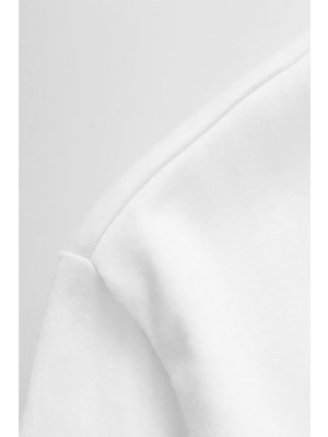 Qivi Peace Symbol Clipart Tie Dye Baskılı Beyaz Erkek Örme Tshirt