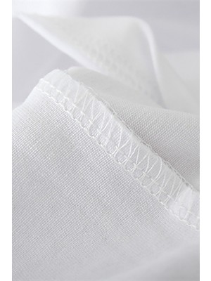 Qivi Peace Symbol Clipart Tie Dye Baskılı Beyaz Erkek Örme Tshirt