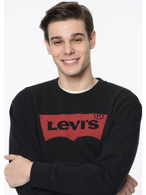 Levi's Levi's Erkek  Sweatshirt - Siyah