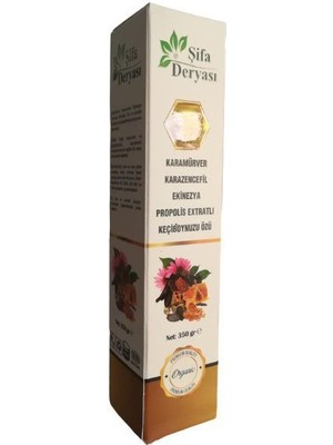 Şifa Deryası Karamürver Karazencefil Ekinezya Propolis Extratlı Keçiboynuzu Özü 350 gr