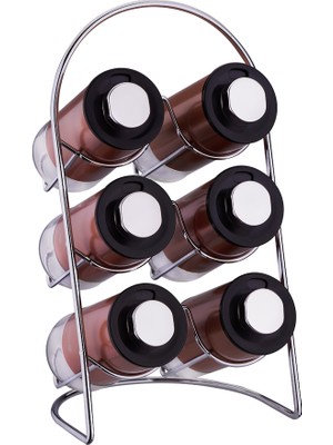 Korkmaz Stora Plus Rosegold 7 Parça Baharat Seti A5523-2