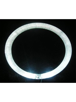 Blueoto 88 mm Dış Çapı Beyaz Power LED Angel Far Angel Eye Far Halkası 2 Adet