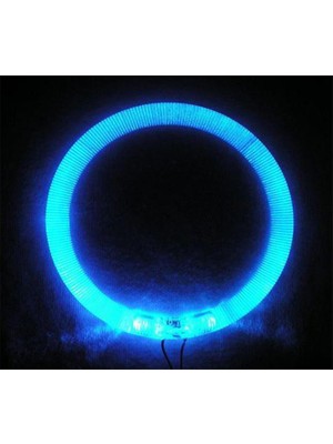 Blueoto Tofaş Sis Farına  Uyumlu 75 mm Mavi Power LED Angel Far Angel Eye Far Halkası 2 Adet