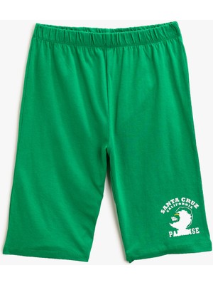 Koton Erkek Çocuk Baskılı Şort Pamuklu