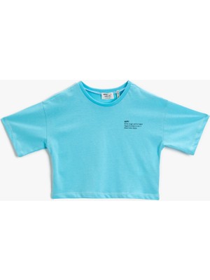 Koton Baskılı Tişört Pamuklu