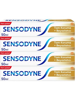Sensodyne Diş Macunıu 50 Ml X 4 Adet