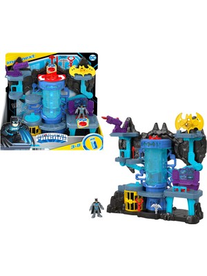 Imaginext Dc Super Friends Bat-Tech Batcave Oyun Seti, Işıklı ve Sesli, 3-8 Yaş Arası Çocuklar Için Uygundur GYV24