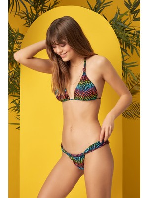 No Gossip Sürgülü Brazilian Bikini Tek Alt 219203-D Carnaval