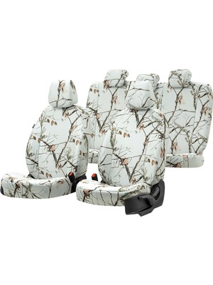 Otom Hyundai Elantra 2021-SONRASI Özel Üretim Koltuk Kılıfı Safari Design Arctic