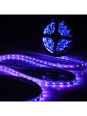 Profisher Uv Şerit LED 3528 Smd 60/m Iç Mekan 1mt 12V