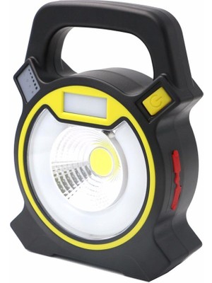 Profisher 30W Cob LED Taşınabilir Spot Fener Şarj Edilebilir Işıldak.