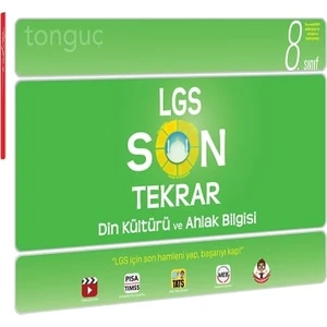Tonguç Akademi LGS Son Tekrar Din Kültürü ve Ahlak Bilgisi