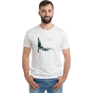 Eric Clapton Slowhand Front Baskılı Beyaz Erkek Örme Tshirt