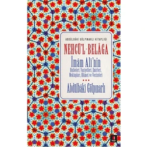 Abdülbaki Gölpınarlı Kitaplığı Nehcü’l Belaga - Abdülbaki Gölpınarlı