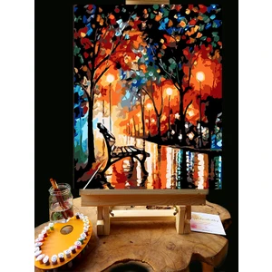 Pandora Hobi N1164 - Numaralı Boyama Seti - 40 x 50 cm Kasnağa Gerili Ürün -Manzara