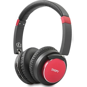 SN-BT41 Noise Cancelling Bluetooth Kulaklık - Kırmızı