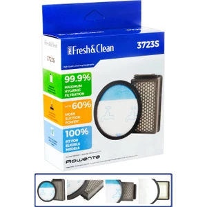 Pro Fresh & Clean Rowenta Ro 3719 Compact Power Cyclonic Uyumlu Hepa Filtre Seti