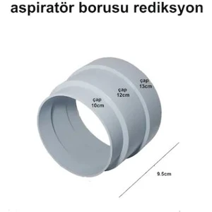 Aspiratör Borusu Rediksiyonu Davlumbaz Borusu Düşürücü