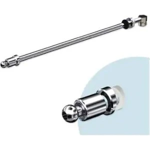 İz Yapı Taharet Borusu Taharat Çubuğu Komple Krom Krom Uçlu 340 mm Uzun