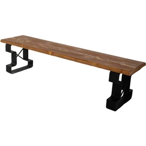 Masif Doğal Ahşap Bank 80X37X45 cm