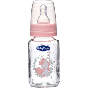 Silikon Uçlu Cam Biberon 125ML