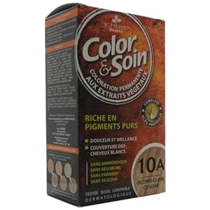 Color & Soin Tamamen Bitkisel Organik Saç Boyası 10A Açık Sarı Cazibesi