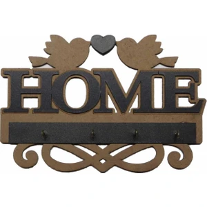 Ahşap Anahtar Askılığı Home Anahtarlık Dekoratif Anahtarlık