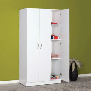 GB-6100 3 Kapaklı Gardırop  Mdf Çok Amaçlı Dolap