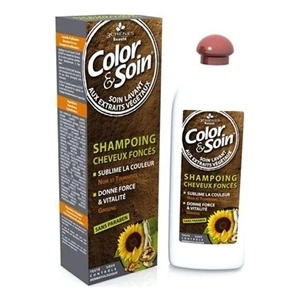 Color & Soin Tamamen Bitkisel Organik Koyu Renk Saçlar Için Şampuan 250ML