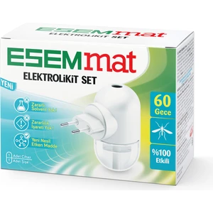 Elektrolikit Sinek Öldürücü Set 60 Gece