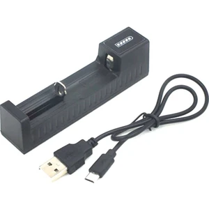 USB Akıllı Pil Şarj Aleti 3.7V 18650 26650 16340 14500 10400 Lion